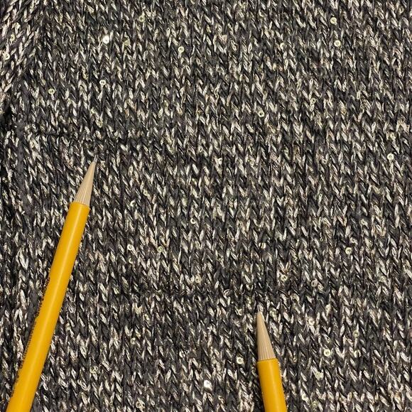 WHBM Metallic Shimmer Duster Sweater Size Small - Picture 8 of 13